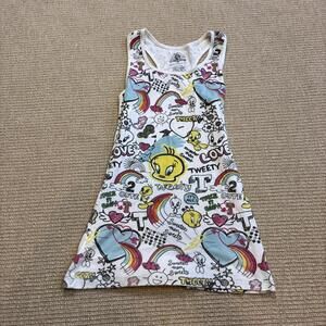 Looney Tunes Women's large tank top graphic colorful